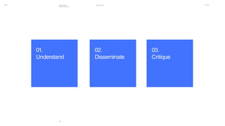 ISA16 Thiago Franco 03.11.16Making Faster
Design Decisions
3838
01.
Understand
02.
Disseminate
03.
Critique
 