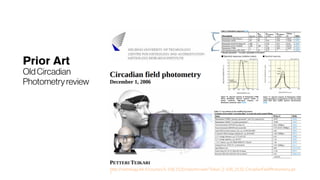 Prior Art
OldCircadian
Photometryreview
 