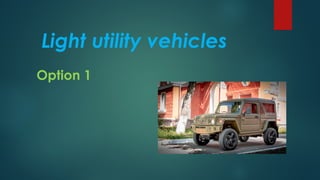Light utility vehicles 522024.ppt