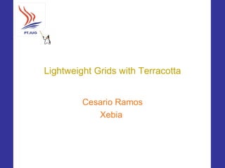 Lightweight Grids with Terracotta


         Cesario Ramos
            Xebia