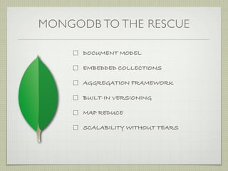 Lightweight Business Intelligence with MongoDB | KEY