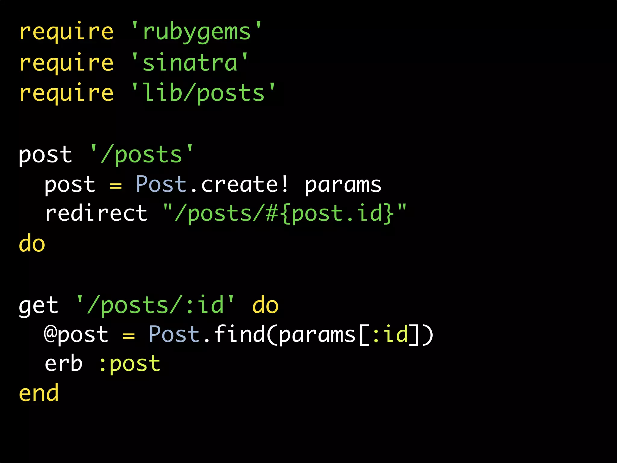 Lightweight Webservices with Sinatra and RestClient