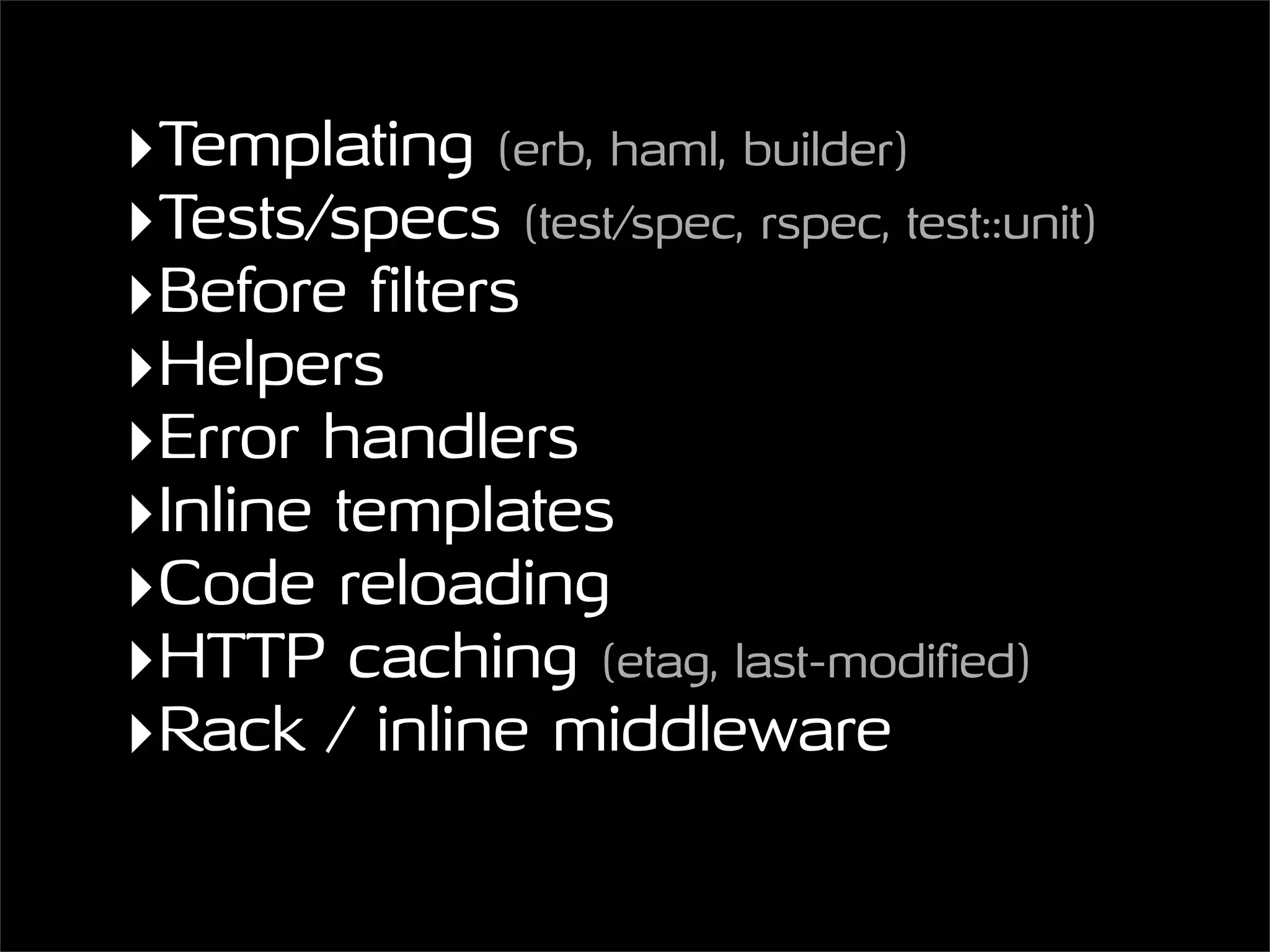 Lightweight Webservices with Sinatra and RestClient