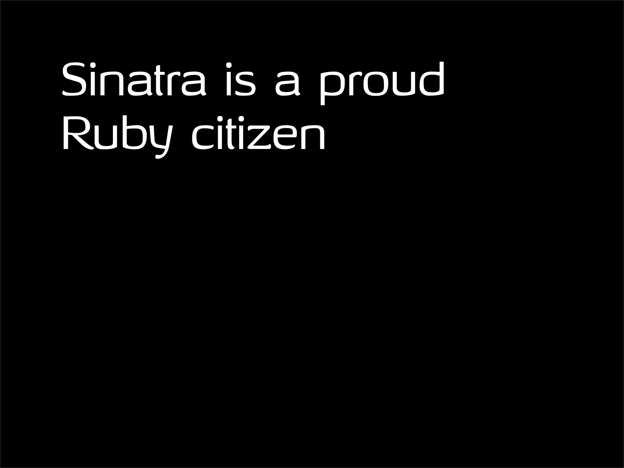 Lightweight Webservices with Sinatra and RestClient