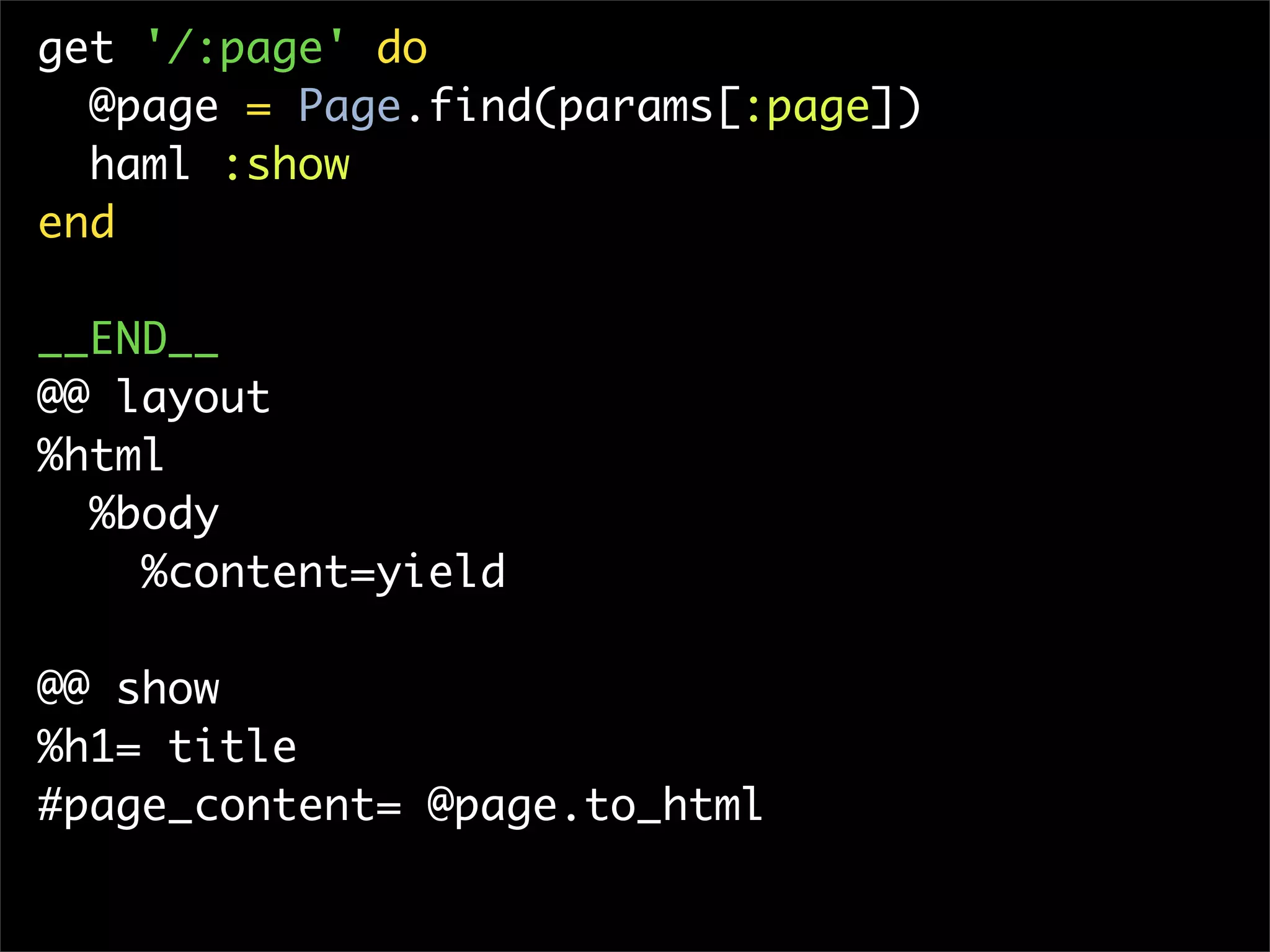 Lightweight Webservices with Sinatra and RestClient