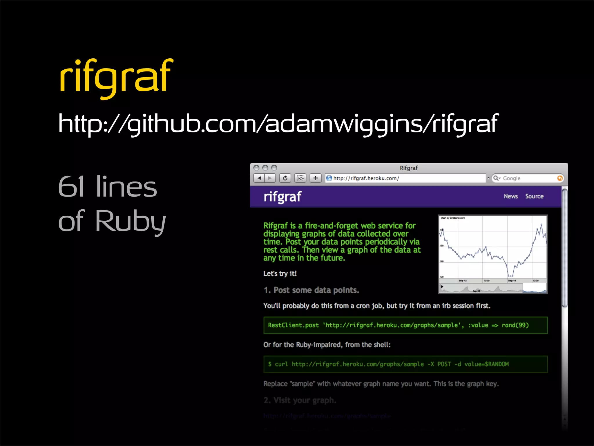 Lightweight Webservices with Sinatra and RestClient