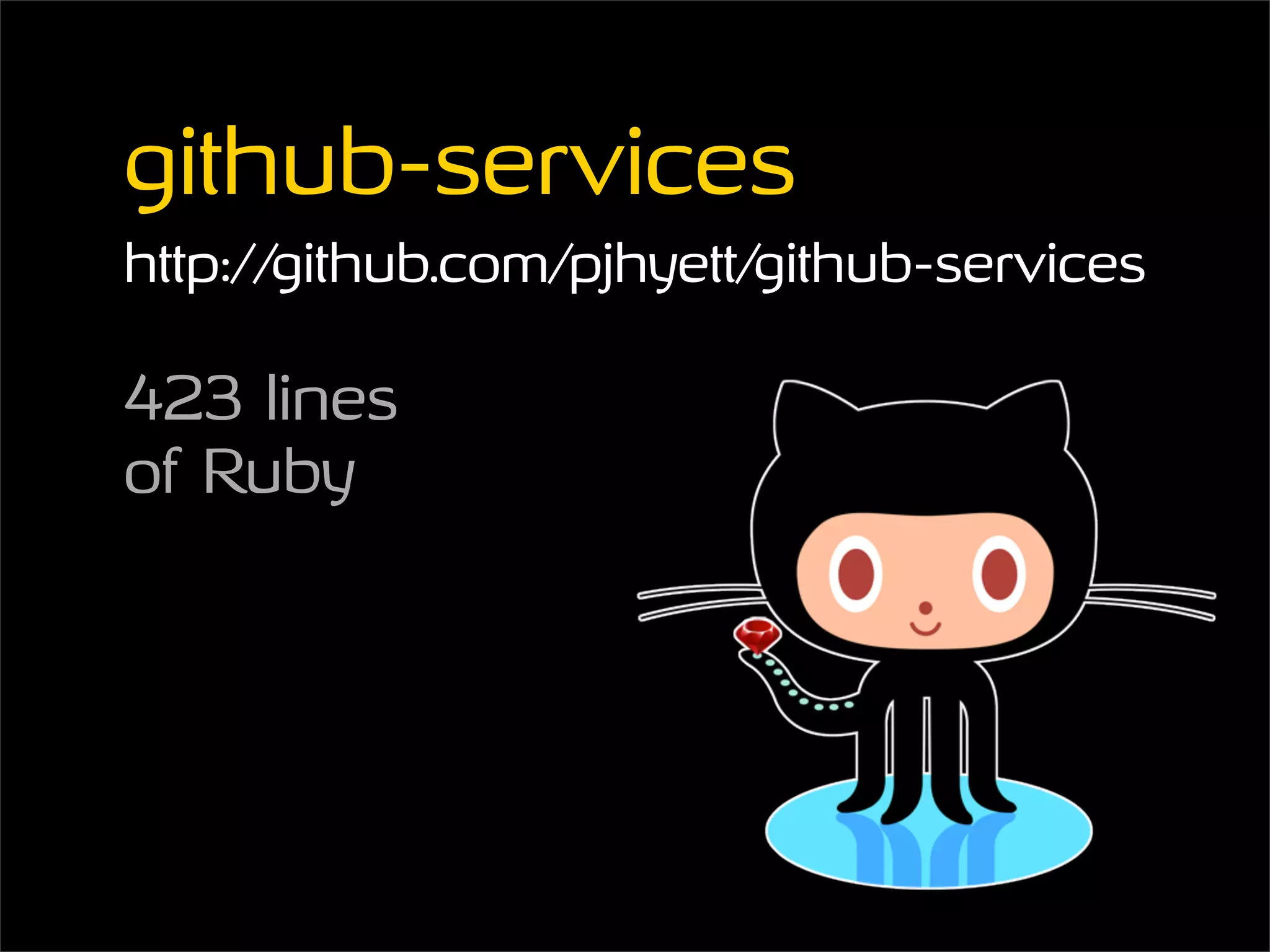 Lightweight Webservices with Sinatra and RestClient