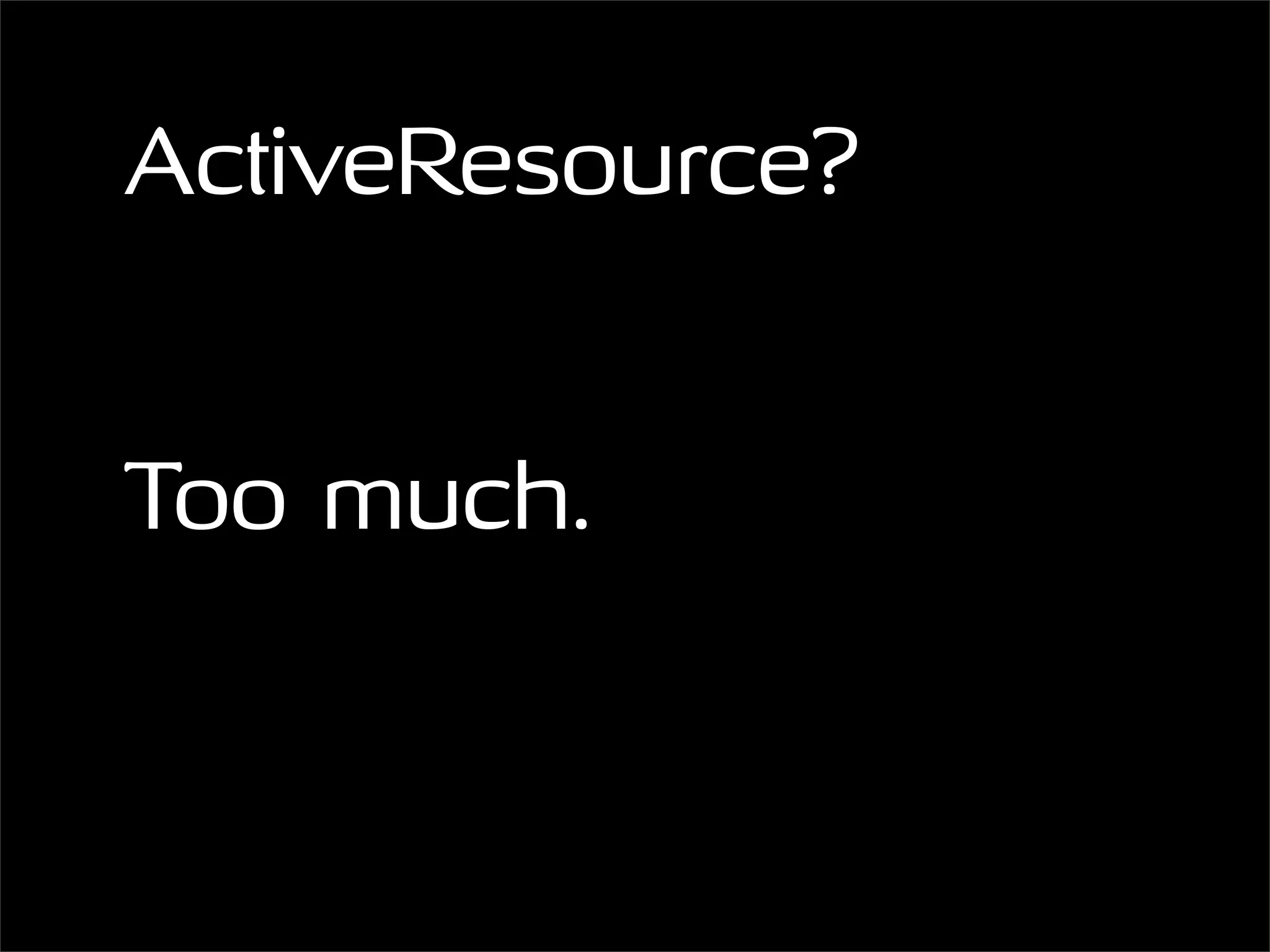 Lightweight Webservices with Sinatra and RestClient