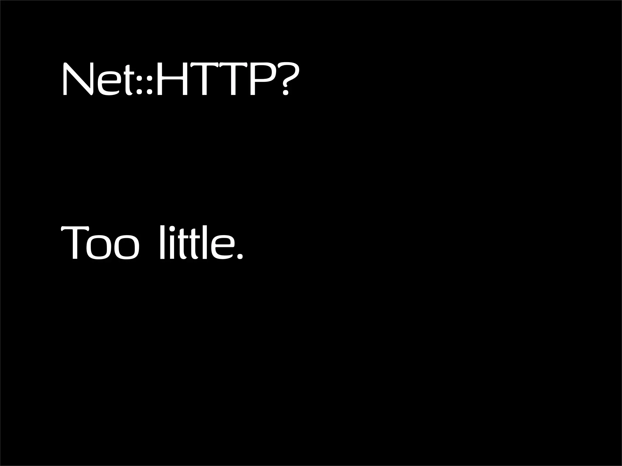 Lightweight Webservices with Sinatra and RestClient