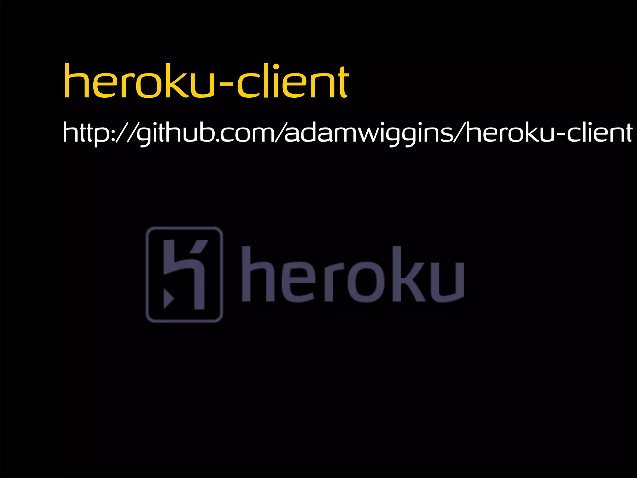 Lightweight Webservices with Sinatra and RestClient