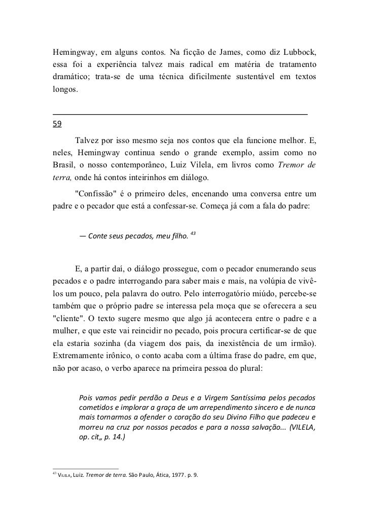 Quanto Ao Foco Narrativo O Texto Lido Apresenta