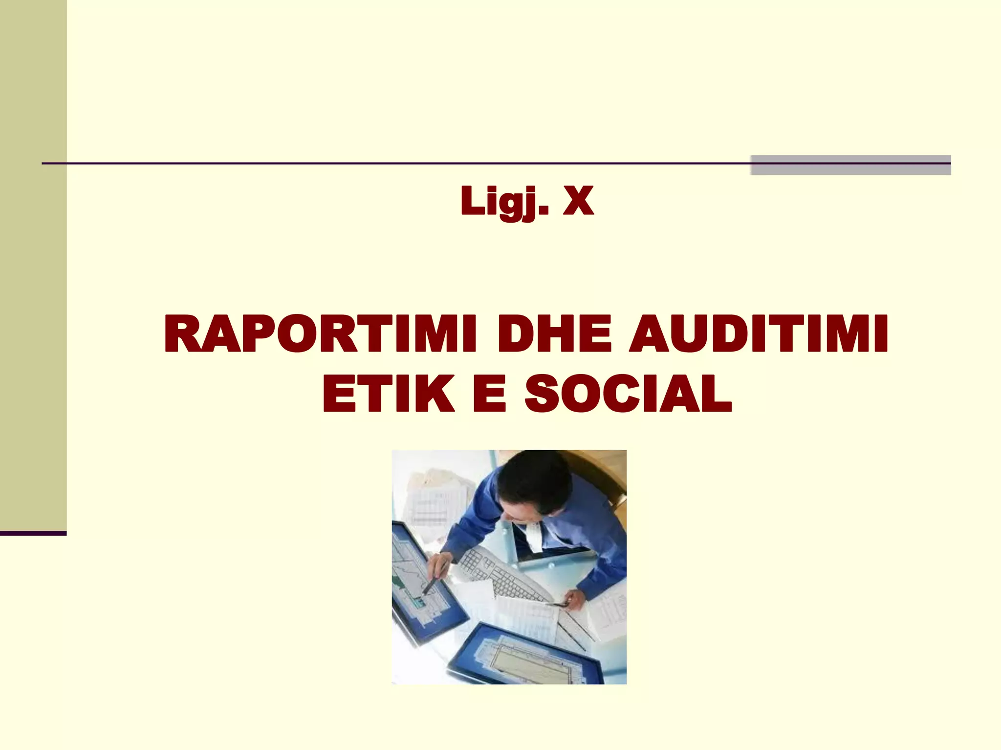 Raportimi dhe auditimi etik e social | PDF