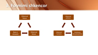 3. Formimi shkencor
Shkencat
fetare
Shkencat
fetare
Baza e
ixhazetit
Shkencat
jofetare
Rrethanat
aktuale/politike
Shkencat
humane
 