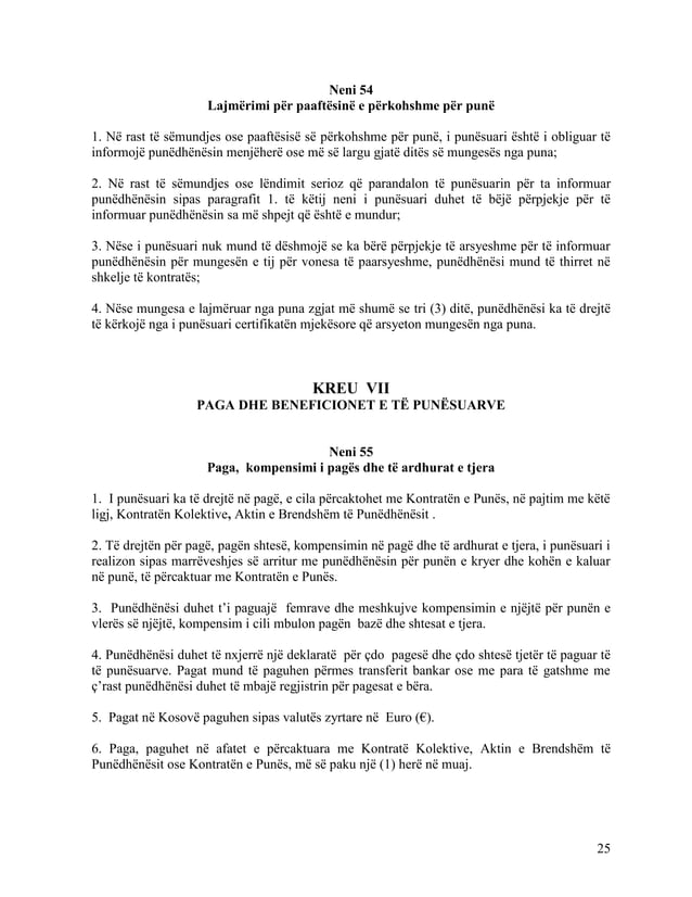 Ligji i punes 2010 212alb