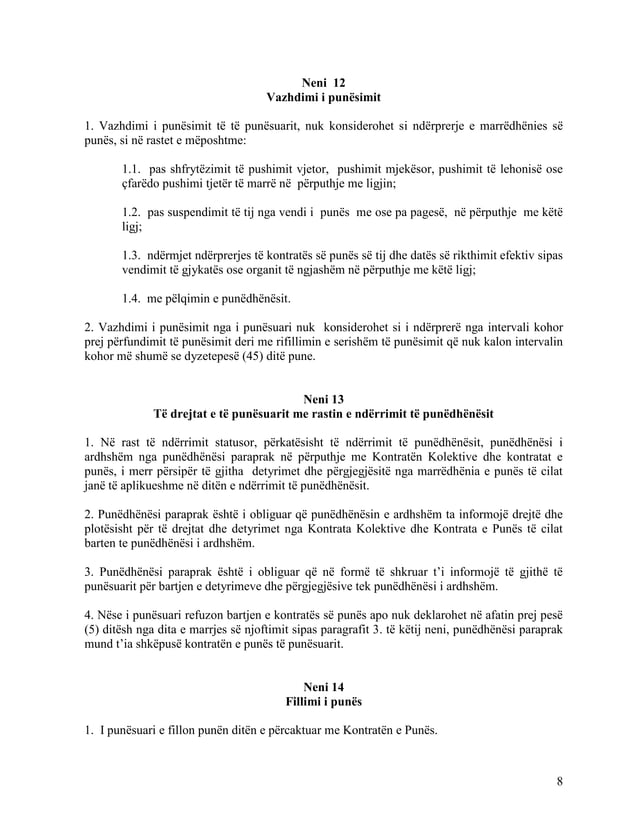 Ligji i punes 2010 212alb