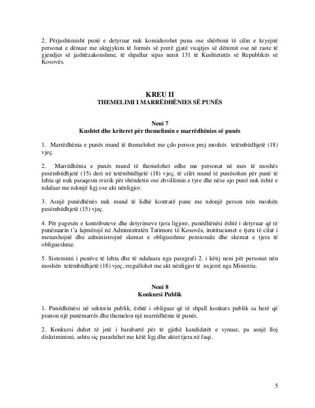 Ligji i punes 2010 212alb