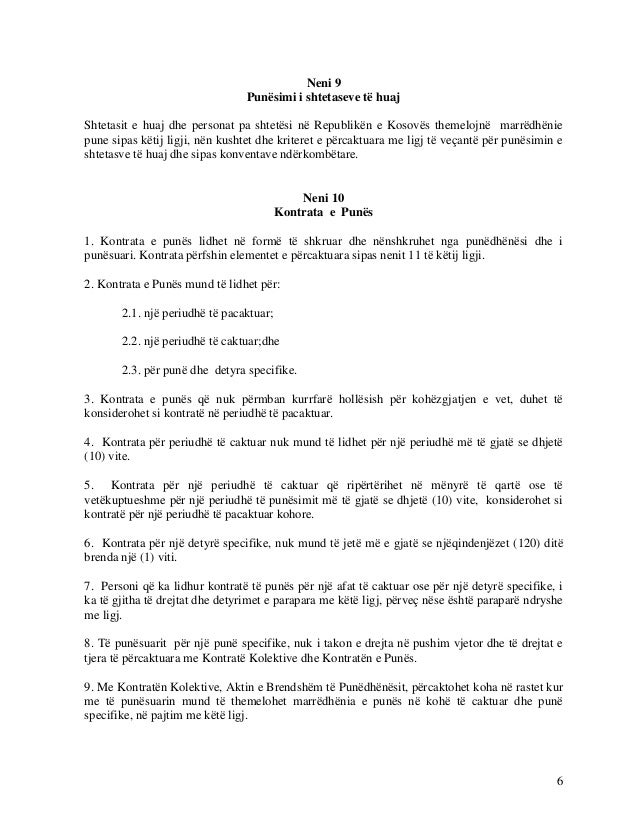 Ligji i punes 2010 212alb