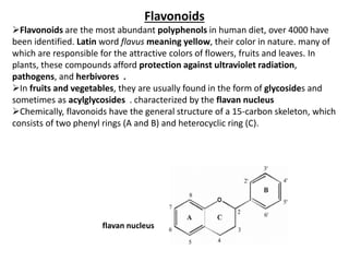 Lignans and flavonoids | PPTX