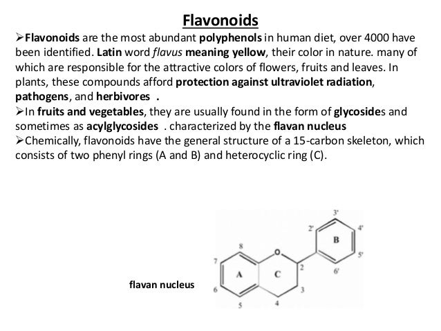 Lignans and flavonoids