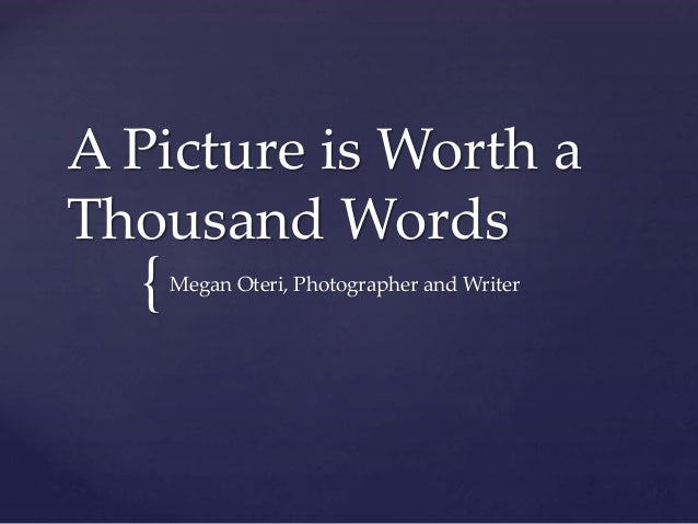 A picture is worth a thousand words - blogger.com
