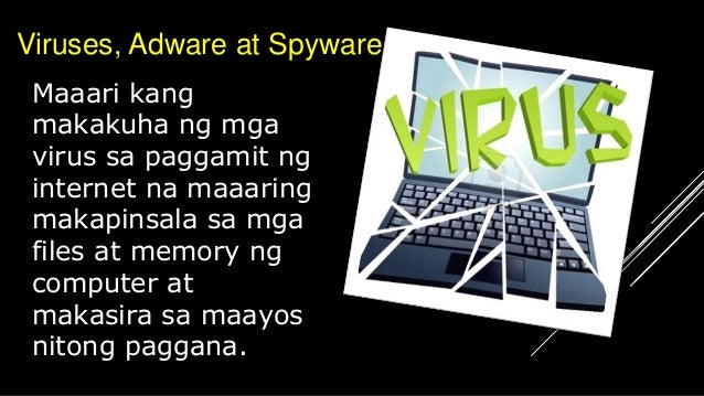 Ligtas at Responsableng Paggamit ng Computer, Internet at Email