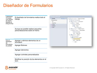 Diseñador de Formularios