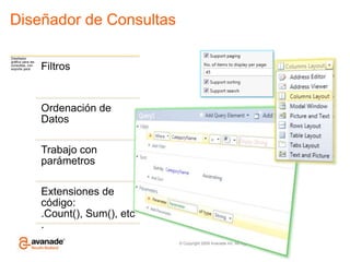 Diseñador de Consultas