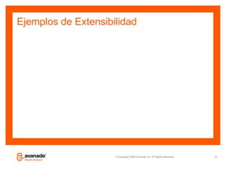Ejemplos de Extensibilidad57
