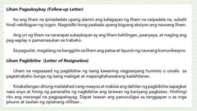 Pagsulat ng Liham | PPTX