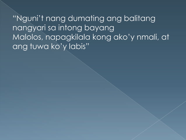 Liham ni rizal sa mga kabataang dalaga ng malolos | PPTX