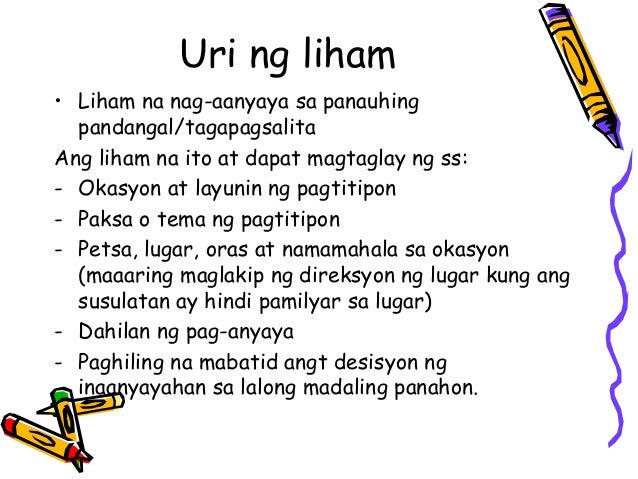 Ano Ang Bahagi Ng Liham Liham pangangalakal