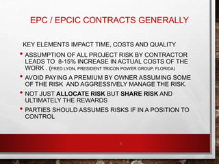 Limiting the Offshore EPC Contractor's Risks and Liabilities | PPTX