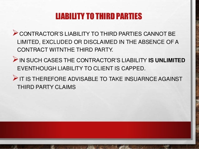 Limiting The Offshore Epc Contractor S Risks And Liabilities