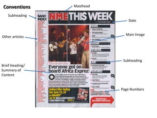 Conventions

Masthead

Subheading
Date

Other articles

Main Image

Subheading
Brief Heading/
Summary of
Content

Page Numbers

 