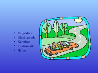 Valgusfoor Ülekäigurada Kõnnitee Liiklusmärk  Helkur 