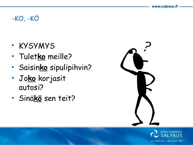 Liitepartikkelit Ja Puhekieli Liitepartikkelit Ja Puhekieli