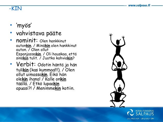 Liitepartikkelit Ja Puhekieli Liitepartikkelit Ja Puhekieli