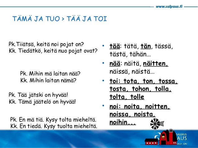 Liitepartikkelit Ja Puhekieli Liitepartikkelit Ja Puhekieli
