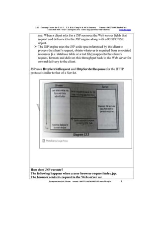 Liit tyit sem 5 enterprise java unit 3 2018 imp questions with solutions 