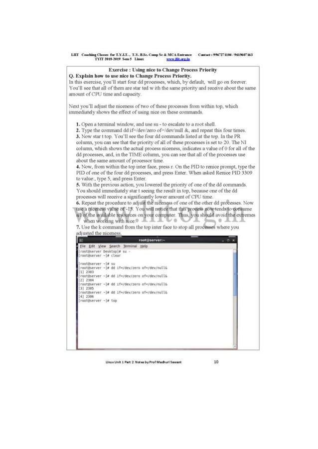 Liit tyit sem 5 linux unit 1 2018 most important questions with answers ...