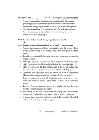 Liit tyit sem 5 spm unit 1 notes most imp questions with answers | PDF