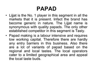 PRODUCTS OF LIJJAT PapadKhakraVadiBakery productsSasa soapSasa detergentSasa liquid soap.