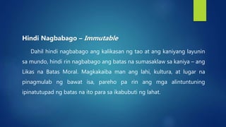 Likas na Batas Moral