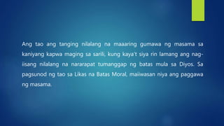 Likas na Batas Moral