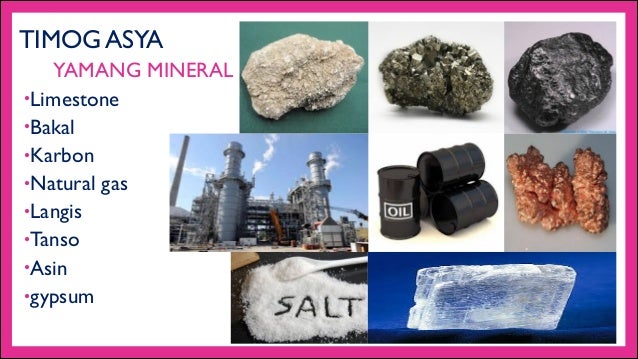 Yamang Mineral Ng Silangang Asya Likas na yaman sa asya