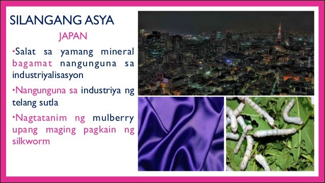 Anong Uri Ng Mineral Ang Manok Likas na yaman sa asya