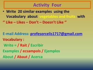 Like For Example Like-Likes-Dont-Doesnt-Like-4.pptx