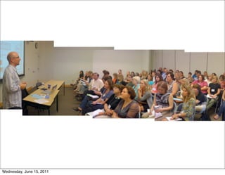 Wednesday, June 15, 2011
 