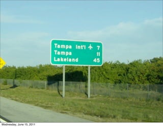 Wednesday, June 15, 2011
 