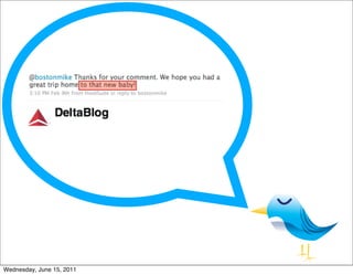 Wednesday, June 15, 2011
 